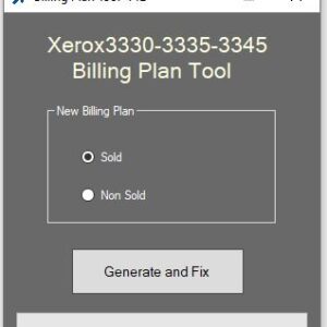 Xerox 3330 Invalid Toner Tool