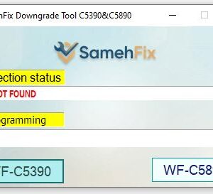 Downgrade Software Tool For WF-C5390 & WF-C5890